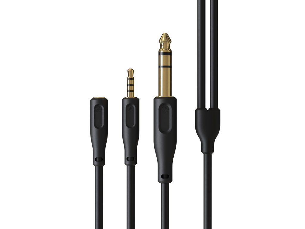 Headphone Adapter, Premium Gold Plated Stereo Headphones Jack